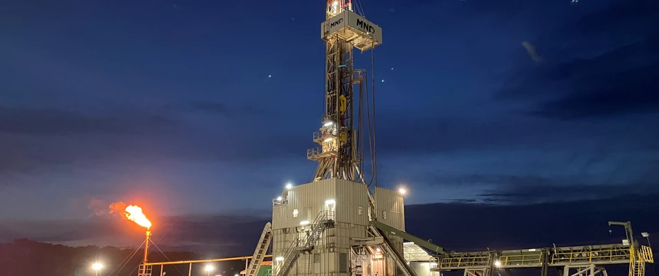 Bentec 450 at the planned dress rehearsal