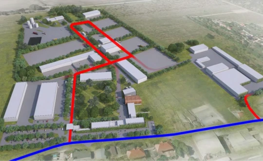 Nový dopravní vjezd